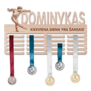 Medaļu pakaramais - daiļslidošana, cilvēks