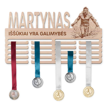 Medaļu pakaramais - OCR, cilvēks