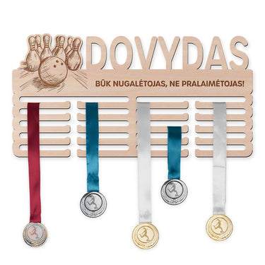 Medaļu pakaramais - boulings