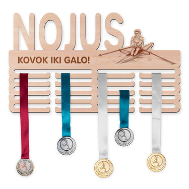 Medaļu pakaramais - airēšana, cilvēks